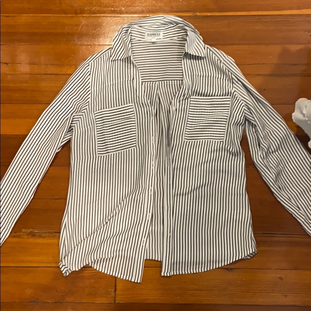 Stripped dress shirt